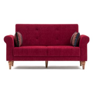 Canapea extensibilă Madona, roșu
