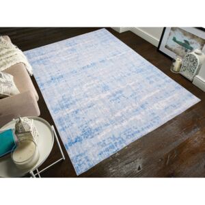 Covor cu rezistență la pete Floorita Abstract Light Blue, 120 x 180 cm