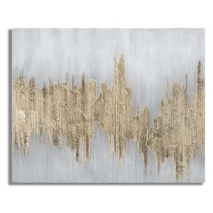 Tablou Abstract Gold 80x2,8x100 cm