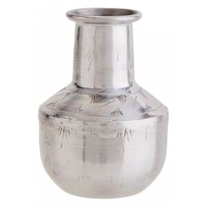 Vaza argintie din aluminiu 10,75 cm Engraved Silver Madam Stoltz