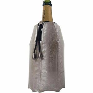 Pachet de răcire pentru vin spumant - șampanie Vacu Vin Aktiv, argintiu