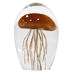 Decoratiune din sticla 11,5 cm Coral Jellyfish HK Living