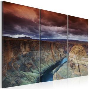 Tablou - Mraky nad Grand Canyonem v Coloradu 60x40 cm