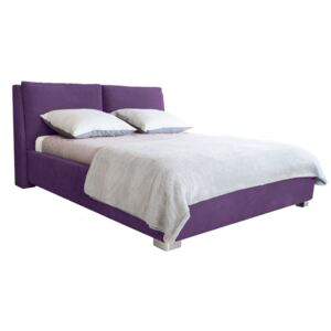 Pat dublu Mazzini Beds Vicky, 140 x 200 cm, violet