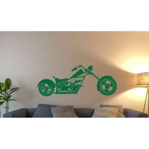 Chopper - autocolant de perete Verde deschis 100 x 40 cm