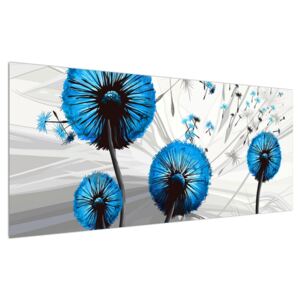 Tablou modern cu păpădii albastre (Modern tablou, K015055K12050)