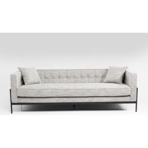 Canapea cu 3 locuri Kare Design Salt, alb