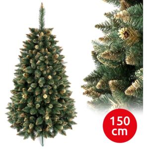 Pom de Crăciun GOLD 150 cm pin