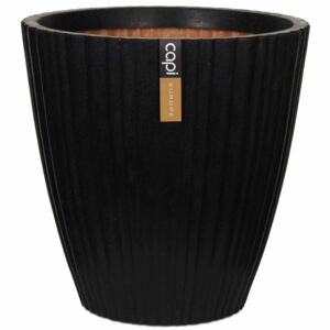 Capi Vas de plante Urban Tube, negru, 55x52 cm, conic, PKBLT802 PKBLT802