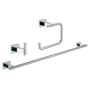 Set accesorii 3 in 1 Guest bathroom Grohe Essentials Cube