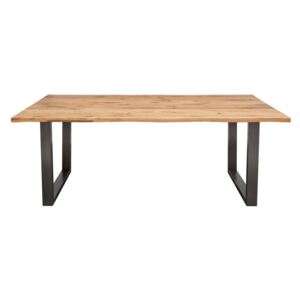 Masa din lemn in stil industrial 180cm Living Edge