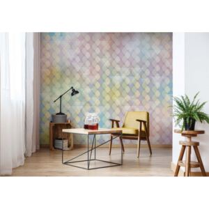 Fototapet - Modern Multicoloured Design Vliesová tapeta - 254x184 cm
