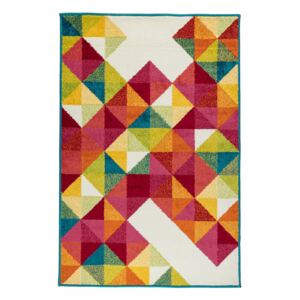 Covor Modern & Geometric Alexia, Multicolor, 67x120 cm