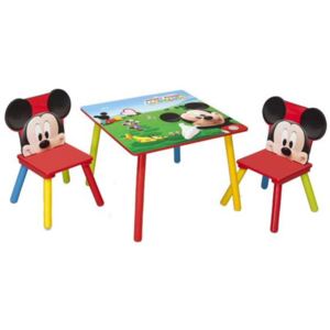 Set masuta si 2 scaunele Disney Mickey Mouse