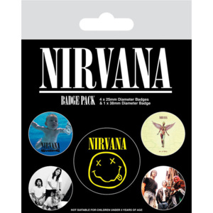 Set insigne Nirvana - Iconic