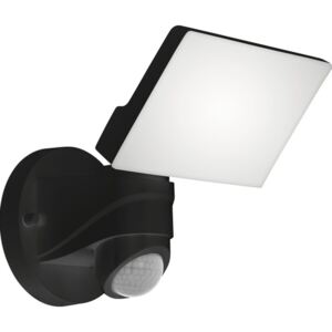 Proiector cu senzor si LED integrat Pagino 15W 1600 lumeni IP44, lumina neutra, negru