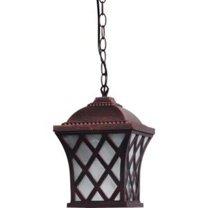 Pendul felinar Jersey E27 max. 1x40W, pentru exterior IP23, maro antic