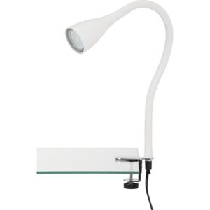 Lampa de birou Elasti GU10 3W, bec LED inclus, alb