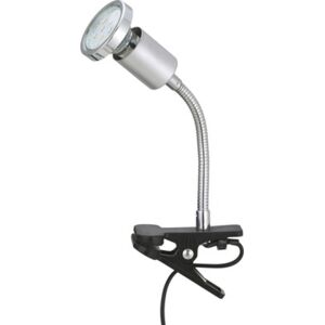 Lampa de birou Simple GU10 3W, bec LED inclus, crom
