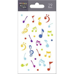 Ministicker Music 7,8x14,5 cm