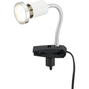Lampa de birou Simple GU10 3W, bec LED inclus, alb