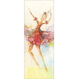 Tablou canvas Dancing Woman 27x77 cm