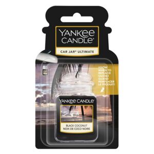 Gel odorizant auto Yankee Candle Black Coconut negru