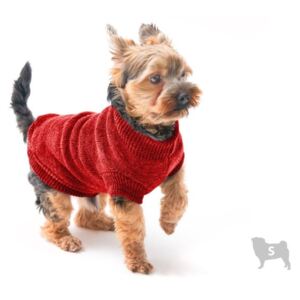Pulover pentru câini Marendog Trip, mărime S, roșu