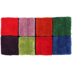Covor, roşu/verde/galben/violet, 80x150, LUDVIG TYP 4