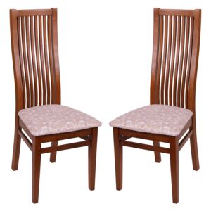 Set 2 scaune Puerto Lemn Walnut Regent 03
