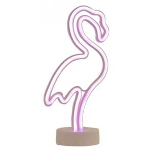 Flamingo Decoratiune Led, Plastic, Roz