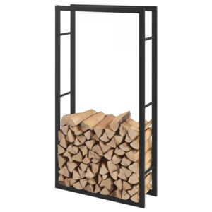 Stove AAFR-6612 Var 2 Suport lemne foc, 75 x 150 x 25 cm, otel, negru - P66773666