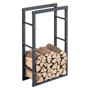 Suport lemne foc Kasan 3, 60 x 100 x 25 cm, otel, gri - P71406187