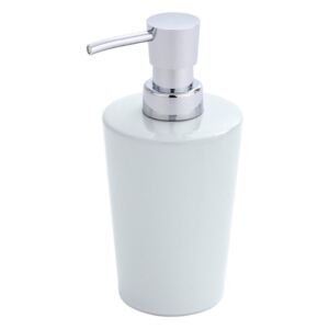 Dispenser alb/argintiu din ceramica 9,2x16,4 cm Coni Soap Wenko