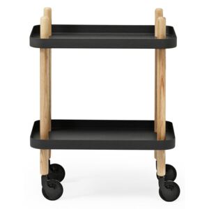 Roll box-uri Normann Copenhagen - Block side cart, black - long side