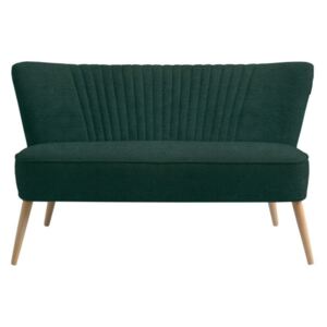 Canapea cu 2 locuri Custom Form Harry, verde închis