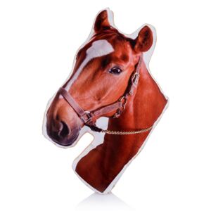 Pernă cu imprimeu Adorable Cushions Midi Chestnut Horse