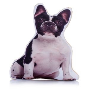 Pernă cu imprimeu Buldog francez Adorable Cushions Midi French Bulldog