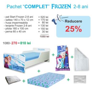 Pachet Promo Complet Start Frozen 2-8 ani