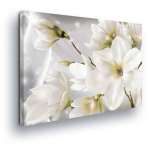 Tablou - Magic White Flowers 80x60 cm