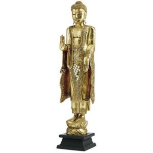 Figurina aurie Buddha