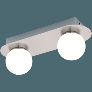 Aplică/Plafonieră baie LED Eglo MOSIANO, alb-nichel