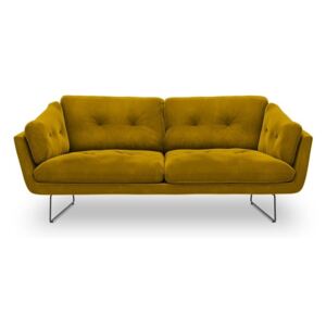 Canapea cu 3 locuri Windsor & Co Sofas Gravity, galben
