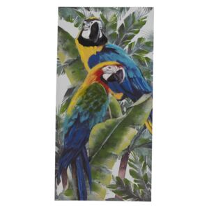 Tablou pe pânză Geese Modern Style Parrot Quatro, 60 x 120 cm