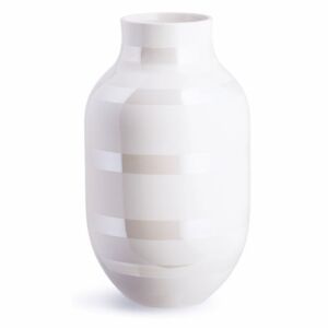 Vază din ceramică Kähler Design Omaggio, înălțime 30,5 cm, alb