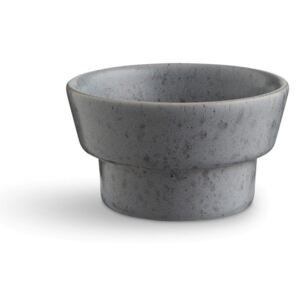 Sfeșnic din ceramică Kähler Design Ombria, ⌀ 9 cm, gri