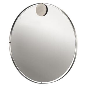 Oglindă din inox pentru perete Zone Ring, ø 50 cm