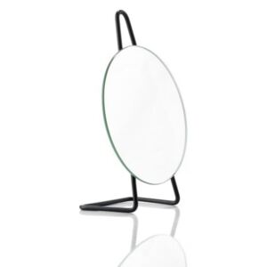 Oglindă cosmetică pentru masă Zone A-Mirror, ø 31 cm, negru