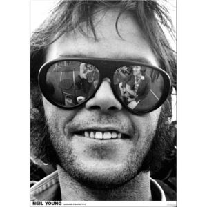 Neil Young - Oakland 1974 Poster, (59,4 x 84 cm)