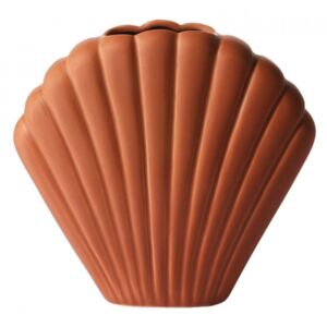 Vaza maro din ceramica 18,2 cm Shell HK Living